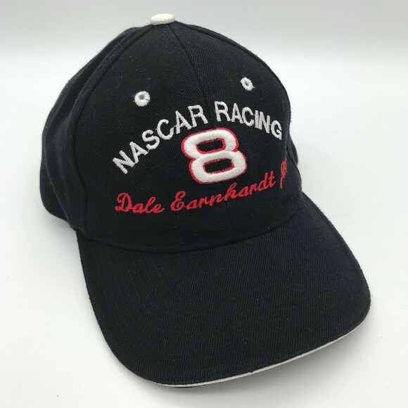 City Hunter Other - Nascar Racing 8 Dale Earnhardt Jr. Baseball Cap Logo Hook-Loop  Black Unisex Hat
